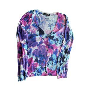 🧡💚💙Jones New York  Collection Women Tie Dye Sweater  PL🧡💚💙